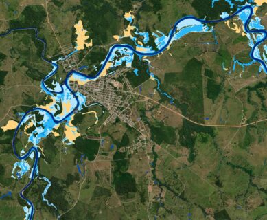 Carte inondation SERTIT